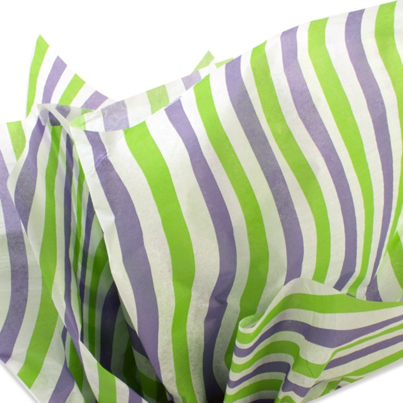 Cool Waves Lavender & Lime Pattern Tissue Paper 20 x 30 Sheets - 240 /  Pack